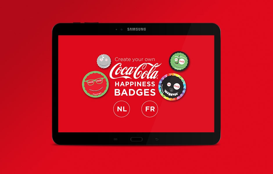Coca cola mobile application