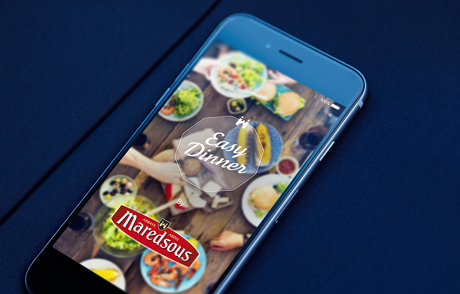 Easy Dinner Maredsous mobile application